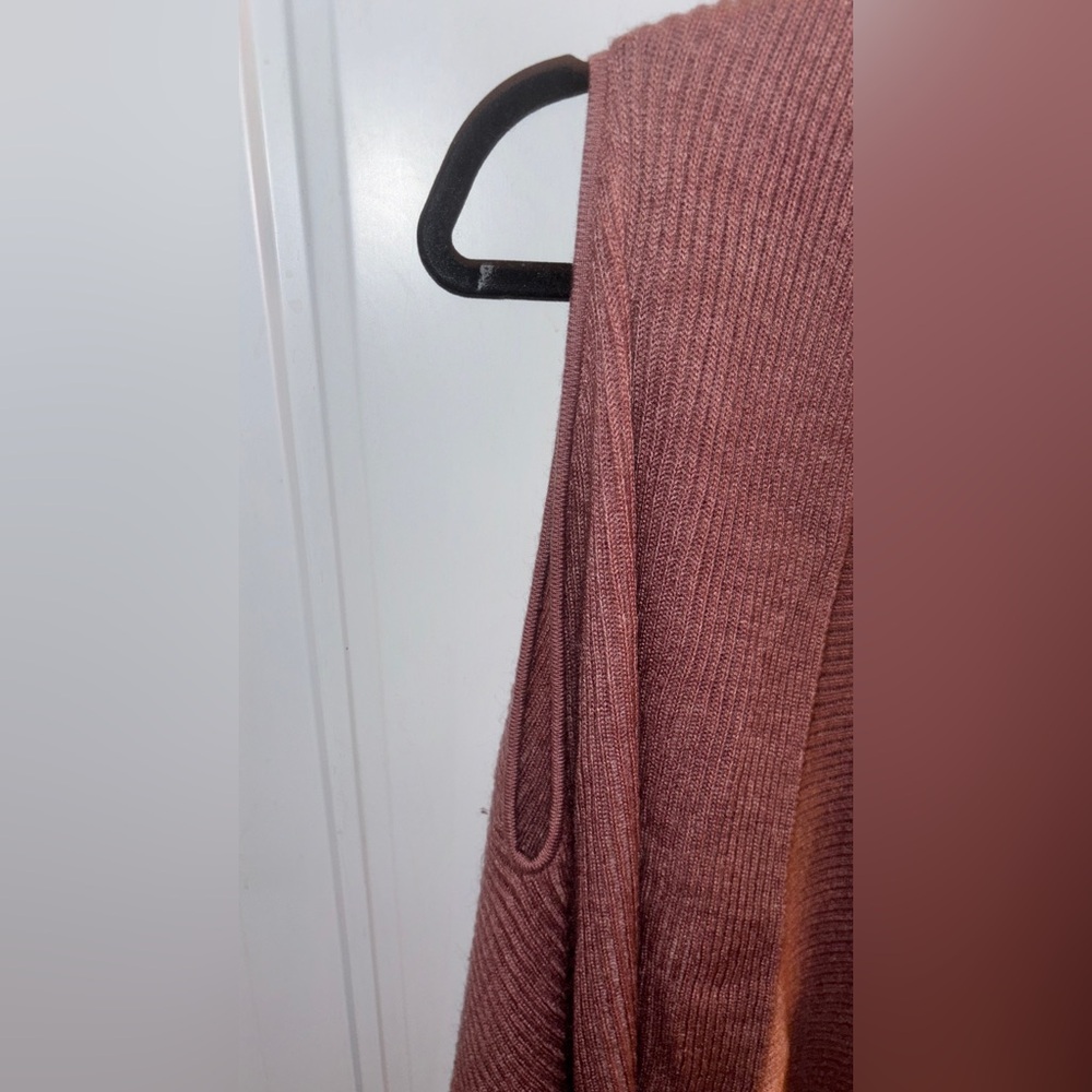 LOFT Mauve Open-Front Poncho - Picture 3 of 5